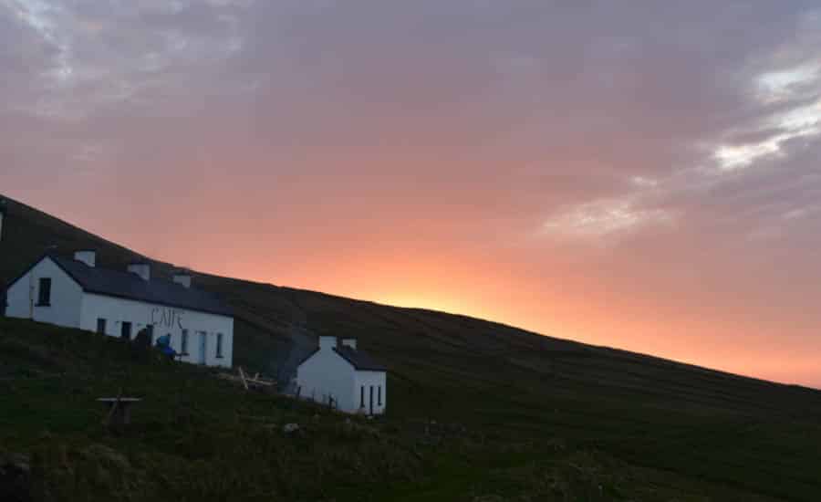 Houses on Blasket Island