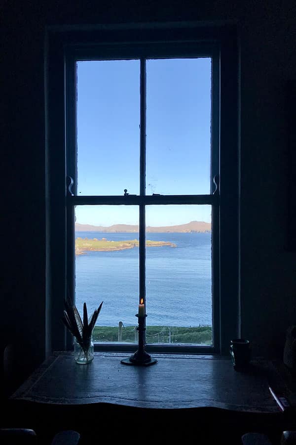 Tigh O'Se cottage with candle